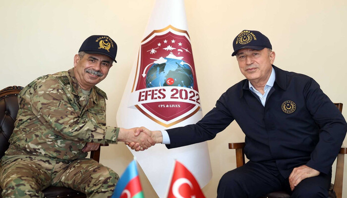 Defense Ministers of Azerbaijan and Turkiye meet in Izmir- VIDEO
