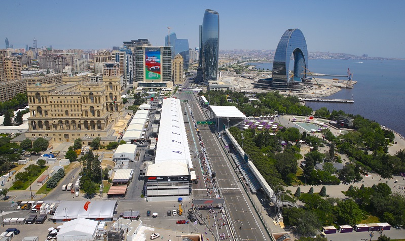 Formula 1 Azerbaijan Grand Prix kicks off 