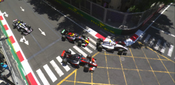 Formula 2:First crash of the day occurs