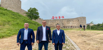 Chairman of Slovak National Council arrives in Azerbaijan's Shusha