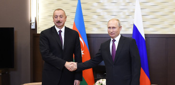 Azerbaijani president congratulates Russian counterpart