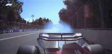 Ferrari drivers quit Azerbaijan Grand Prix