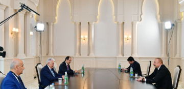 President Ilham Aliyev received former Prime Minister of Turkiye Binali Yildirim