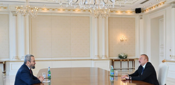 President Ilham Aliyev received former Prime Minister of Israel
