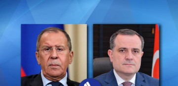 Azerbaijani, Russian FMs hold phone talk