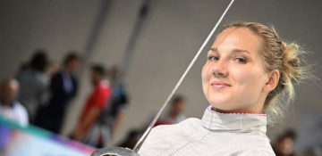 Azerbaijani female fencer bags gold at European Championships