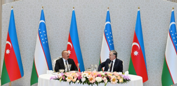 Official dinner was hosted in honor of President Ilham Aliyev