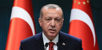 Erdogan says amphibious aircraft sent from Azerbaijan to Turkiye starts firefighting operation