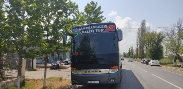 First passenger bus from Baku arrives in liberated Fuzuli