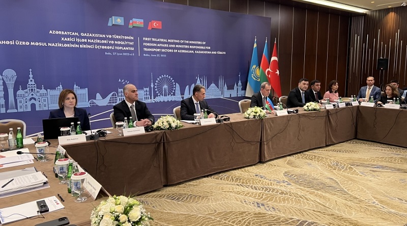 Azerbaijan-Kazakhstan-Turkiye trilateral format will improve Europe-Asia transport links: FM Bayramov 