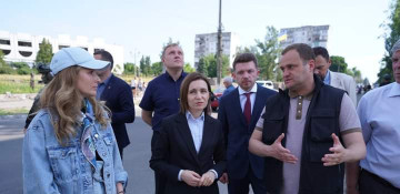 Moldovan President in Ukraine: 