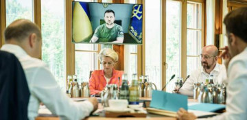 Zelenskyy thanks G7 leaders for support
