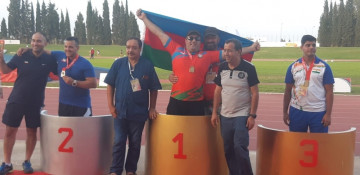 Azerbaijani Paralympic athlete becomes winner of Tunis 2022 Grand Prix