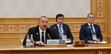Cargo movement through Azerbaijan along East-West, North-South routes growing annually - President Ilham Aliyev