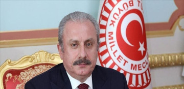 Speaker of Turkish Parliament Mustafa Shentop arrives in Azerbaijan for visit