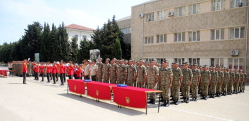 Azerbaijan's MoD: Graduation ceremony of Reserve Officer Training Course was held