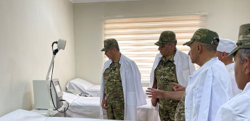 Azerbaijan's Minister of Defense inaugurates a military hospital recently commissioned in Khojavand (VIDEO)