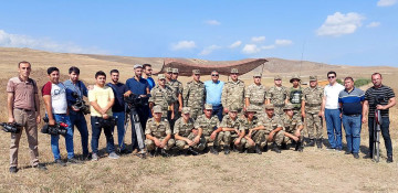 Azerbaijan's MoD organizes media tour on occasion of Tovuz battles' anniversary