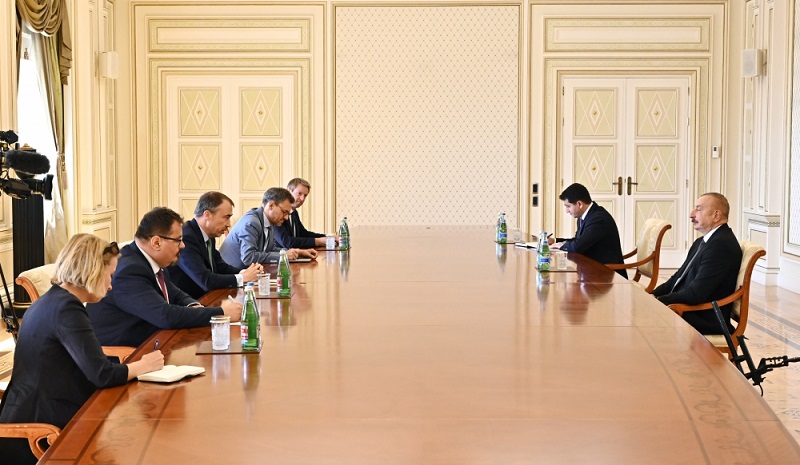 President Ilham Aliyev receives EU Special Representative for South Caucasus
