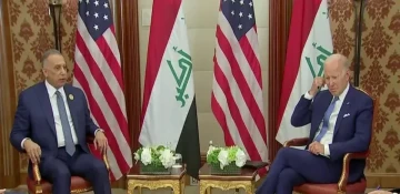 US President Biden meets with Iraqi PM