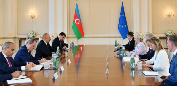 President Ilham Aliyev, President of European Commission held expanded meeting