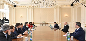 President Ilham Aliyev receives delegation led by chair of European Parliament’s Committee on Foreign Affairs