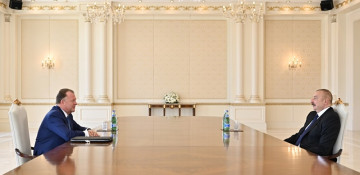 President Ilham Aliyev receives President of International Judo Federation