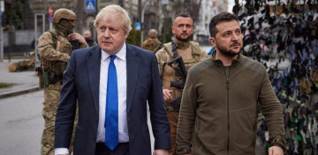Boris Johnson intends to visit Ukraine before resigning