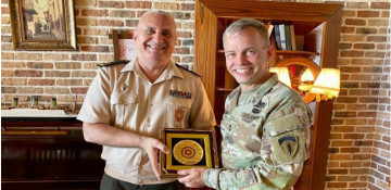 U.S. Army Europe and Africa deputy commanding general visits Azerbaijan
