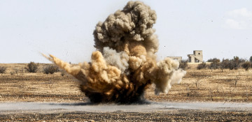 Serviceman of Azerbaijani Army steps on mine in Kalbajar