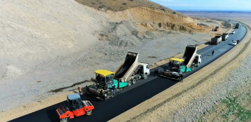 Azerbaijan: Construction of Talish-Tapgaragoyunlu-Gashalty highway continues (PHOTO)