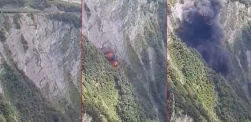 Helicopter with at least 5 people on board crashes in Georgia