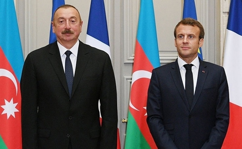 Azerbaijani, French presidents hold phone talks