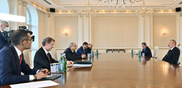 Azerbaijani President receives Algerian Minister of Foreign Affairs and National Community Abroad