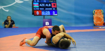 Azerbaijani athlete sweeps to flawless victory at V Islamic Solidarity Games