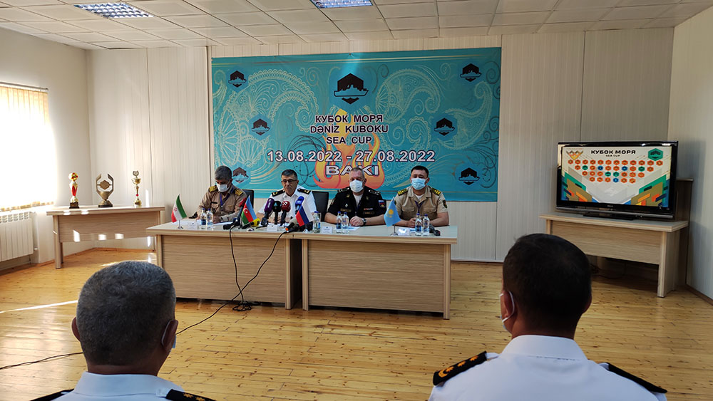 Azerbaijan's MoD: The drawing procedure for the "Sea Cup" contest was held