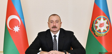 President Ilham Aliyev was interviewed by Azerbaijan Television in Basgal settlement of Ismayilli district