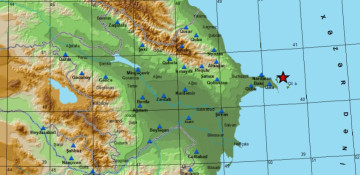 Magnitude 3.5 quake hits Caspian Sea