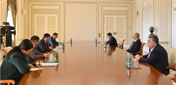 President Ilham Aliyev received deputy chairman of Cabinet of Ministers of Kyrgyzstan