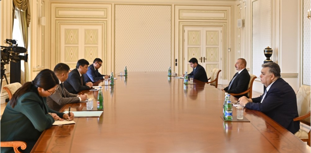 President Ilham Aliyev received deputy chairman of Cabinet of Ministers of Kyrgyzstan