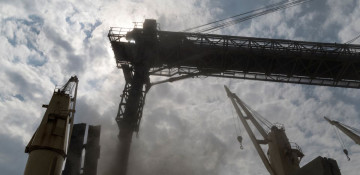 Ukraine's grain exports down by almost half despite unblocked ports -ministry