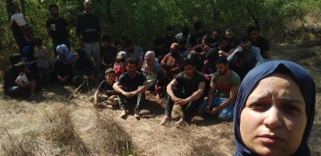 Dozens of migrants found on tiny, unnamed island