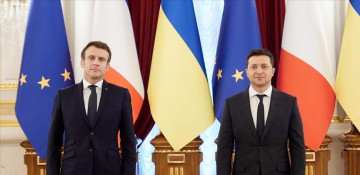 Zelensky discusses Zaporizhzhia nuclear plant with Macron