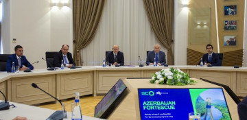 Azerbaijani energy minister meets with chairman of Fortescue Future Industries
