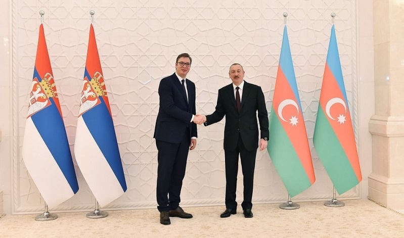 Azerbaijani, Serbian presidents hold phone talks 