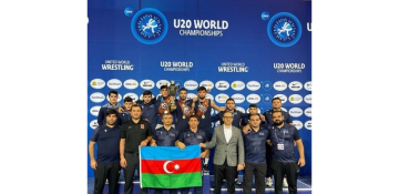Azerbaijani U20 Greco-Roman wrestlers rank 2nd at World Championships