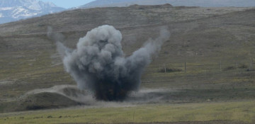 Two Azerbaijani servicemen injured in mine blasts in Lachin 