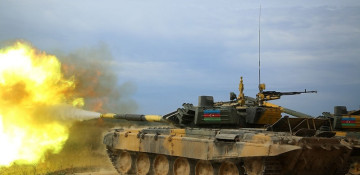 Azerbaijani tankmen continue preparations for semifinals of “Tank Biathlon” contest