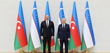 Azerbaijani, Uzbek presidents hold phone talks 