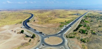 Azerbaijan: Construction of Shukurbayli-Jabrayil-Hadrut highway continues at rapid pace (PHOTO)